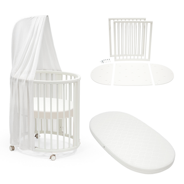 Stokke® Sleepi™ Mini White Grow with Me Bundle