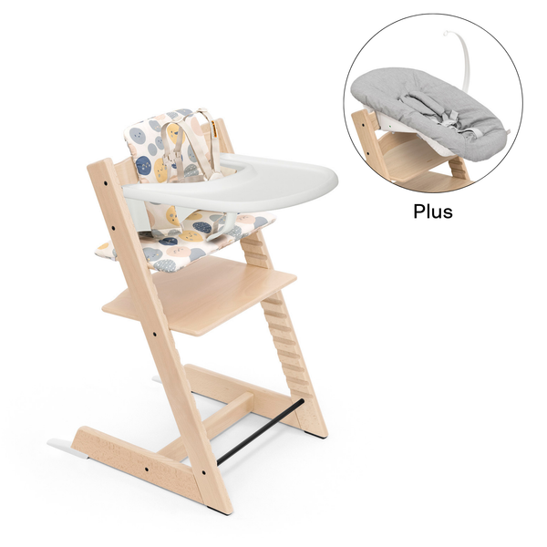 Tripp Trapp® Feeding Bundle + Newborn Set Soul System Cushion