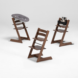 Warm Brown Tripp Trapp with Newborn and Babysets