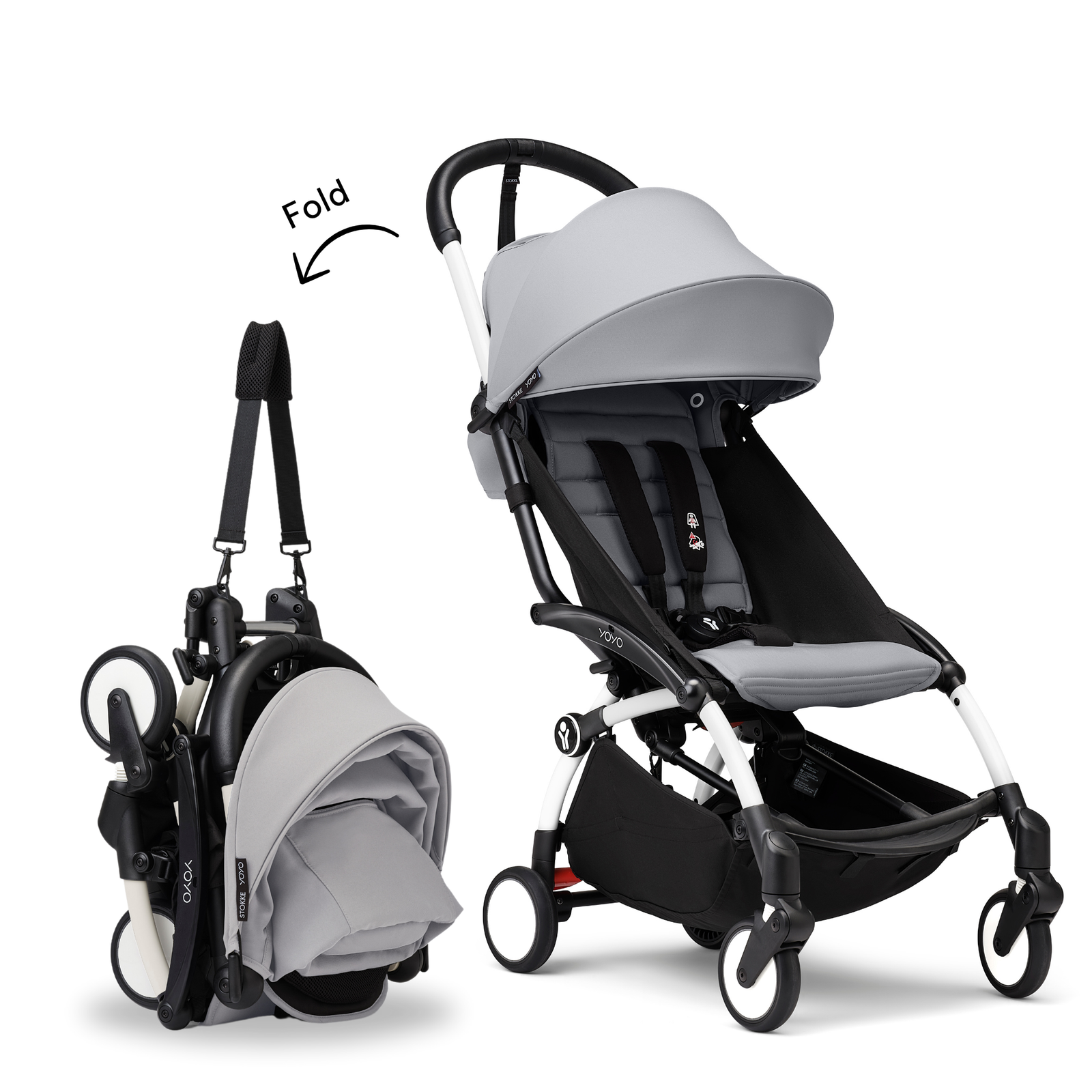 Yoyo Foldable Pram Stokke YOYO3 Pram With Newborn Pack Bundle