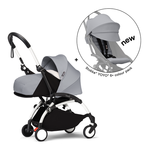 Stokke® YOYO³ Pram with Newborn Pack Bundle