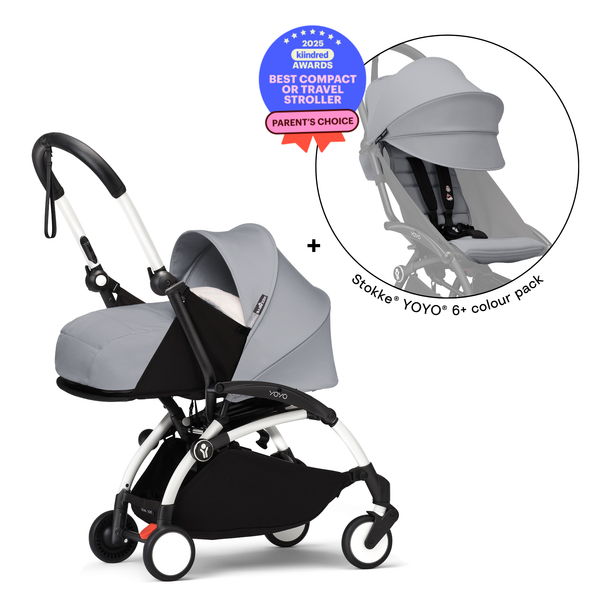 Stokke® YOYO³ Pram with Newborn Pack Bundle