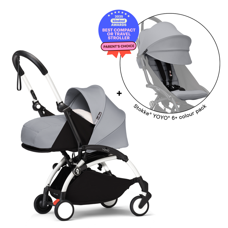 Stokke® YOYO³ Pram with Newborn Pack Bundle