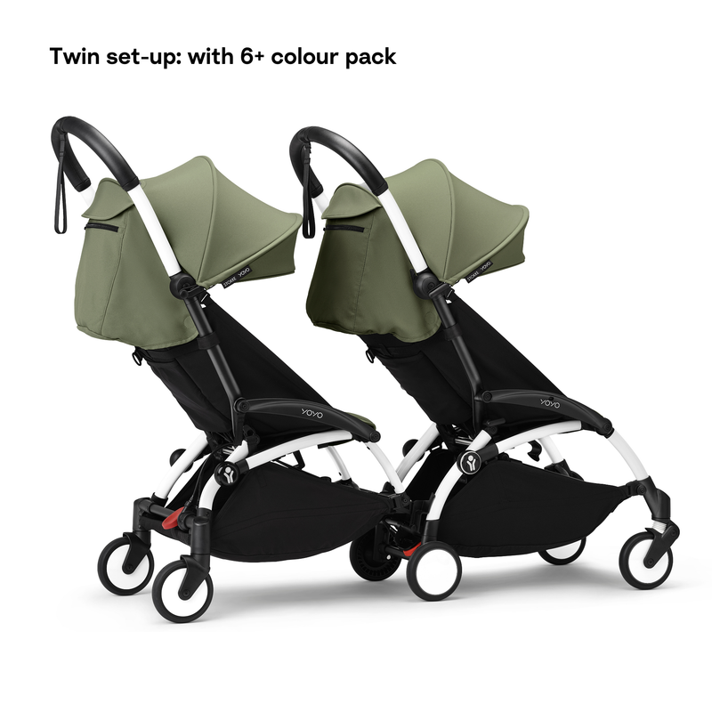 Stokke® YOYO³ Double Stroller for Siblings