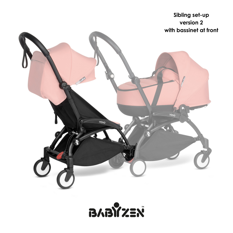 Official BABYZEN by STOKKE Double Twin Pram Connect