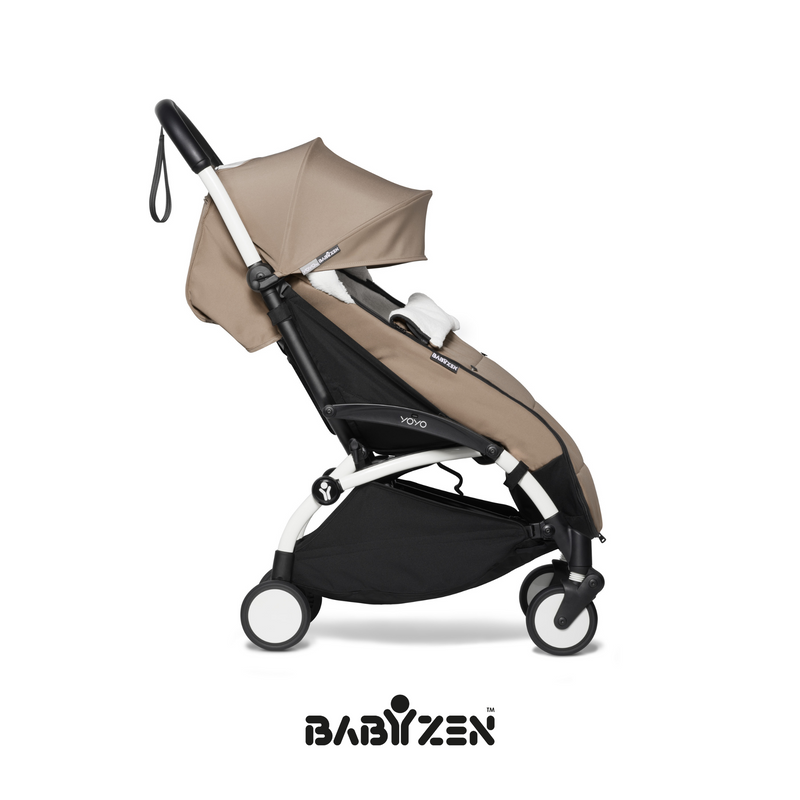 Folding babyzen yoyo with top footmuff